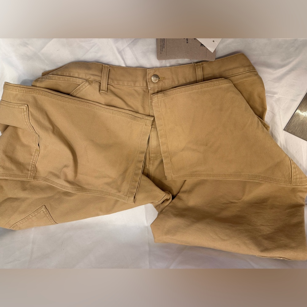 NWT Carhartt WIP Double Knee Pant in Bourbon NEW REVOLVE - Picture 11 of 13